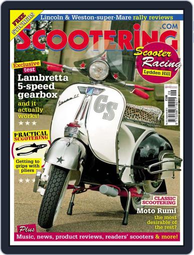 Scootering August 21st, 2012 Digital Back Issue Cover