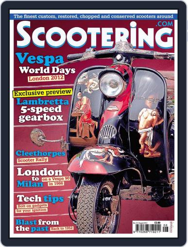 Scootering July 24th, 2012 Digital Back Issue Cover