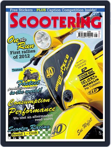 Scootering April 24th, 2012 Digital Back Issue Cover