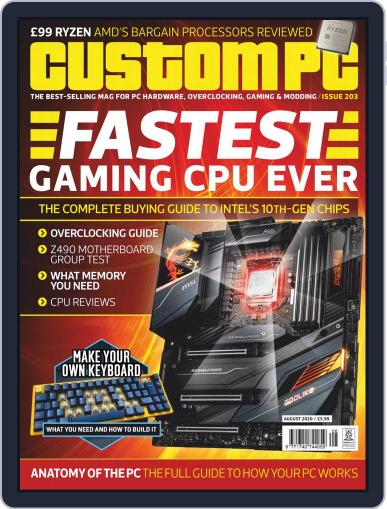 Custom PC UK August 1st, 2020 Digital Back Issue Cover