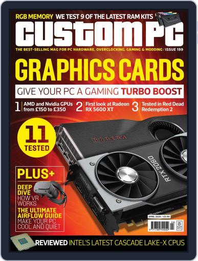 Custom PC UK April 1st, 2020 Digital Back Issue Cover