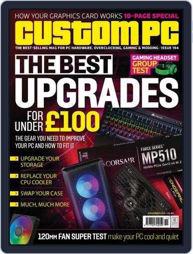 Custom PC UK November 1st, 2019 Digital Back Issue Cover