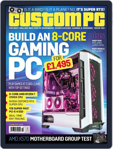 Custom PC UK October 1st, 2019 Digital Back Issue Cover