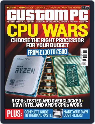 Custom PC UK June 1st, 2019 Digital Back Issue Cover