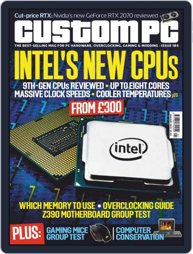 Custom PC UK January 1st, 2019 Digital Back Issue Cover