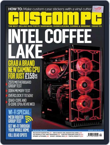 Custom PC UK January 1st, 2018 Digital Back Issue Cover
