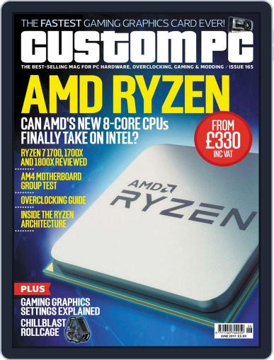 Custom PC UK June 1st, 2017 Digital Back Issue Cover