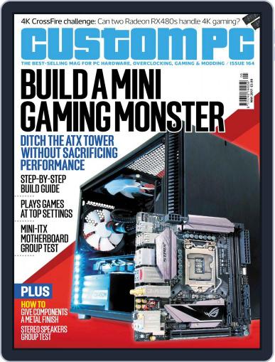 Custom PC UK May 1st, 2017 Digital Back Issue Cover