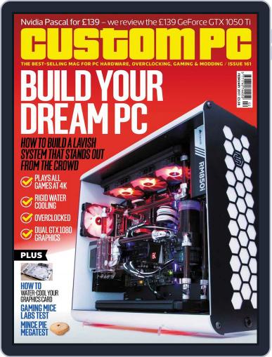 Custom PC UK February 1st, 2017 Digital Back Issue Cover
