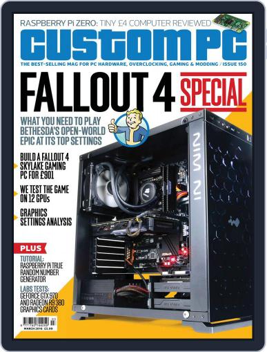 Custom PC UK March 1st, 2016 Digital Back Issue Cover