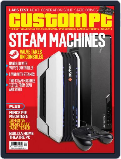 Custom PC UK February 1st, 2016 Digital Back Issue Cover