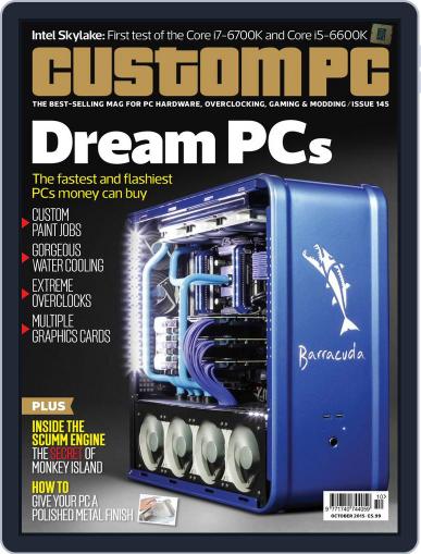 Custom PC UK October 1st, 2015 Digital Back Issue Cover
