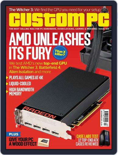 Custom PC UK July 15th, 2015 Digital Back Issue Cover