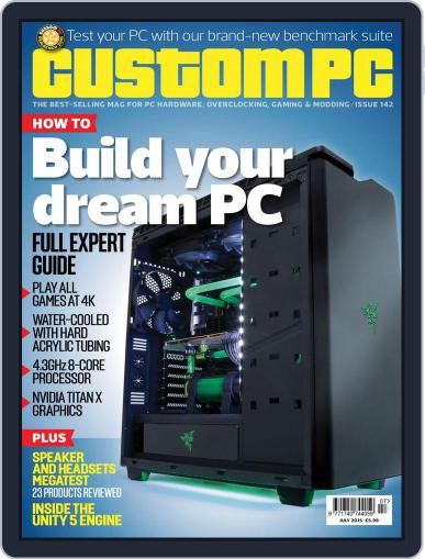 Custom PC UK June 30th, 2015 Digital Back Issue Cover