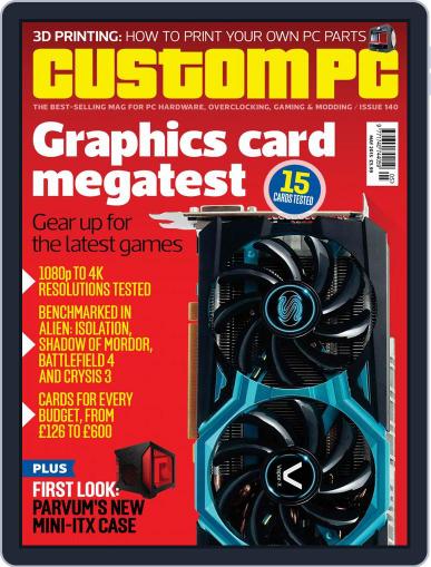 Custom PC UK April 30th, 2015 Digital Back Issue Cover