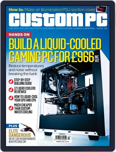 Custom PC UK February 28th, 2015 Digital Back Issue Cover