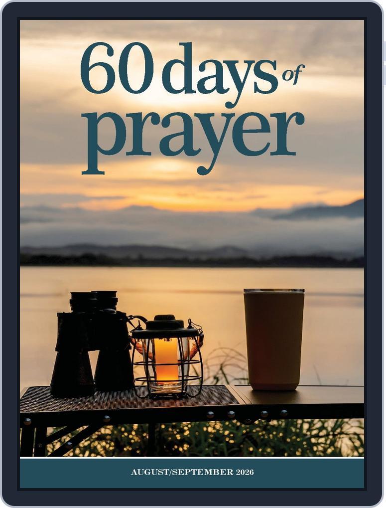 60 Days of Prayer (Digital) Subscription                    August 1st, 2026 Issue