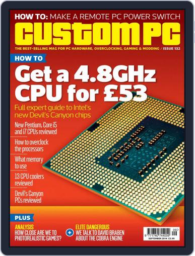 Custom PC UK July 16th, 2014 Digital Back Issue Cover