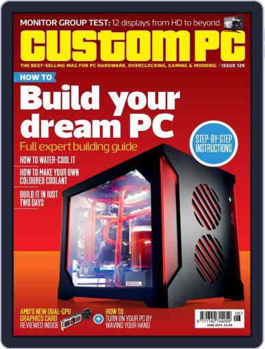 Custom PC UK April 17th, 2014 Digital Back Issue Cover