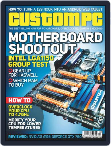 Custom PC UK July 17th, 2013 Digital Back Issue Cover