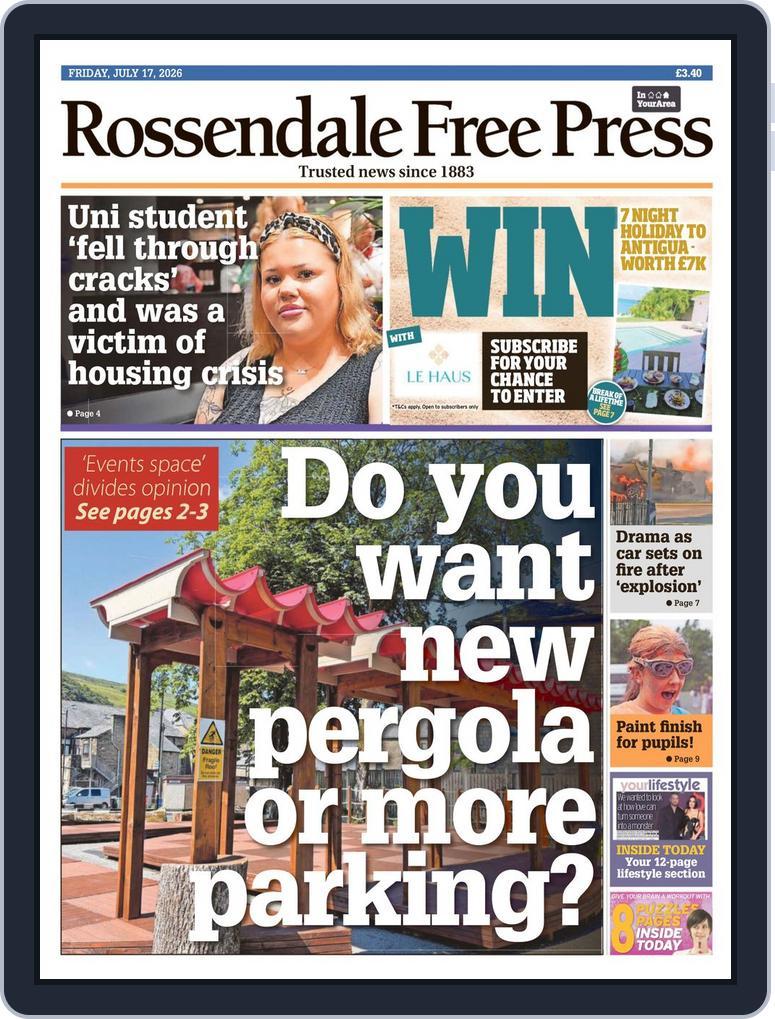 Rossendale Free Press (Digital) Subscription