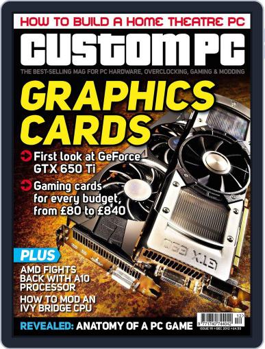 Custom PC UK October 17th, 2012 Digital Back Issue Cover