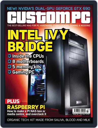 Custom PC UK May 23rd, 2012 Digital Back Issue Cover