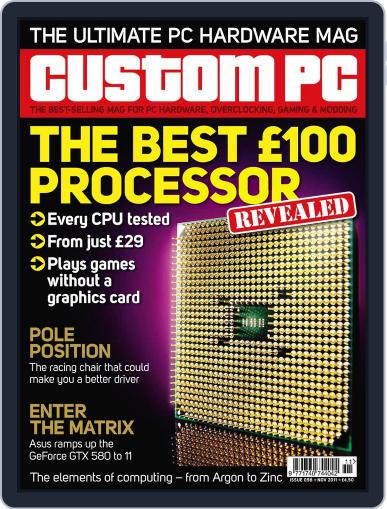 Custom PC UK (Digital) September 28th, 2011 Issue Cover