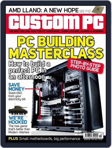 Custom PC UK August 17th, 2011 Digital Back Issue Cover