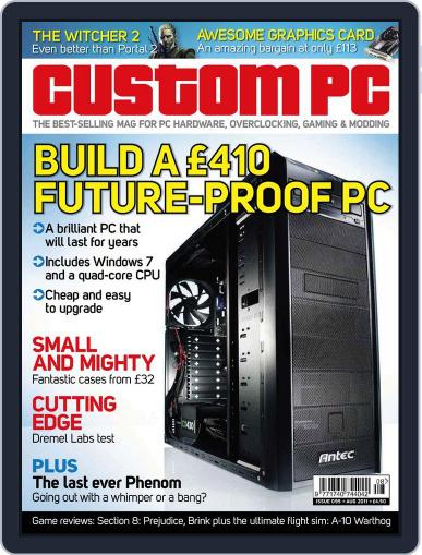 Custom PC UK June 15th, 2011 Digital Back Issue Cover