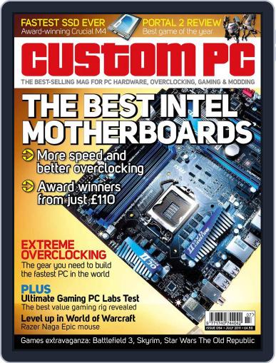 Custom PC UK May 18th, 2011 Digital Back Issue Cover