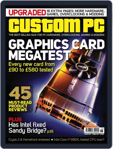 Custom PC UK April 14th, 2011 Digital Back Issue Cover