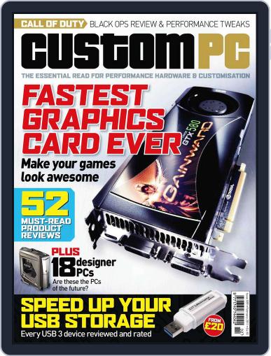 Custom PC UK December 17th, 2010 Digital Back Issue Cover