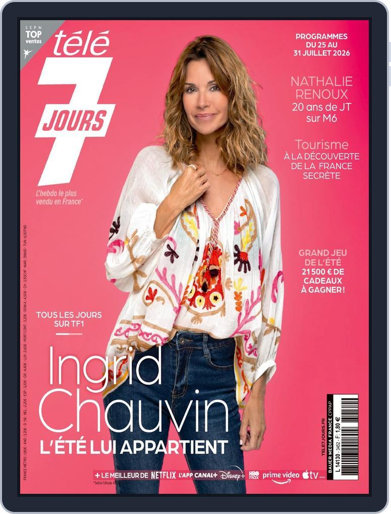 Télé 7 Jours (Digital) Subscription                    July 20th, 2026 Issue