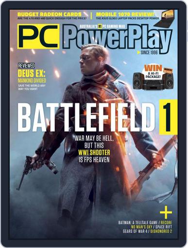 PC Powerplay September 1st, 2016 Digital Back Issue Cover
