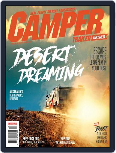 Camper Trailer Australia August 1st, 2018 Digital Back Issue Cover