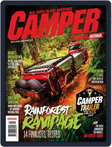 Camper Trailer Australia January 1st, 2018 Digital Back Issue Cover