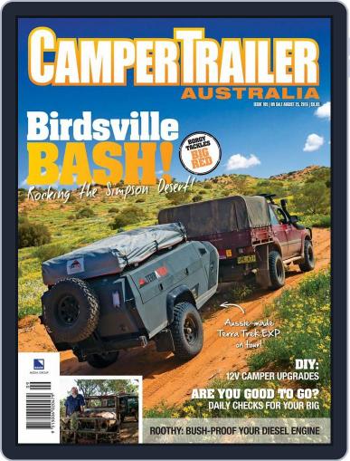Camper Trailer Australia October 1st, 2016 Digital Back Issue Cover