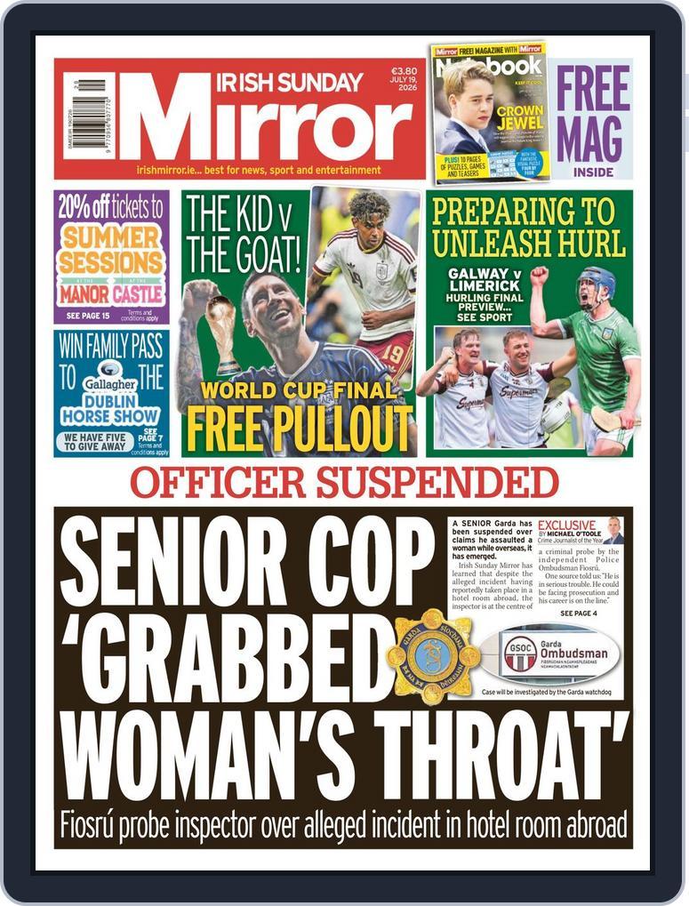 Irish Sunday Mirror (Digital) Subscription