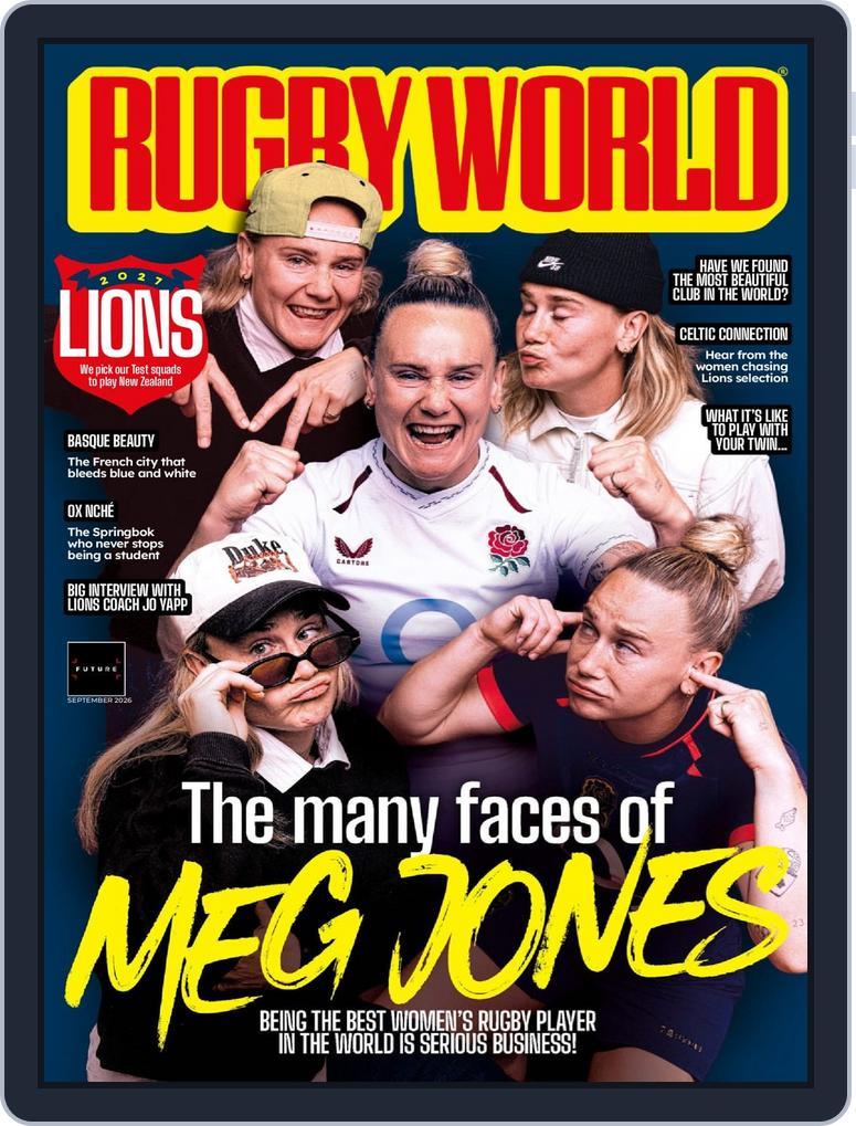 Rugby World (Digital) Subscription                    September 1st, 2026 Issue