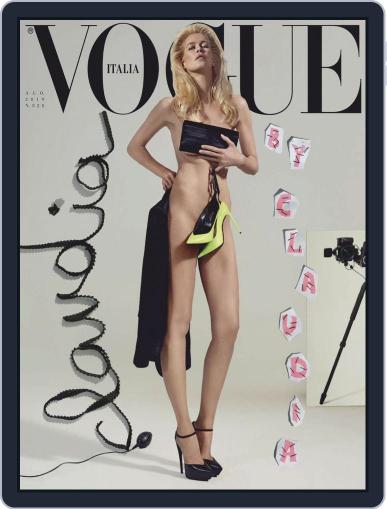 Vogue Italia August 1st, 2019 Digital Back Issue Cover