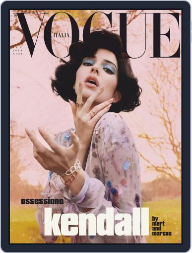 Vogue Italia February 1st, 2019 Digital Back Issue Cover