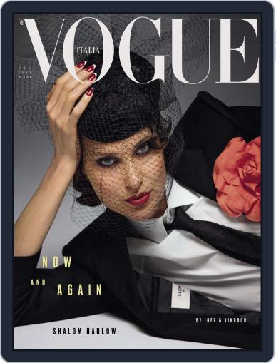 Vogue Italia December 1st, 2018 Digital Back Issue Cover