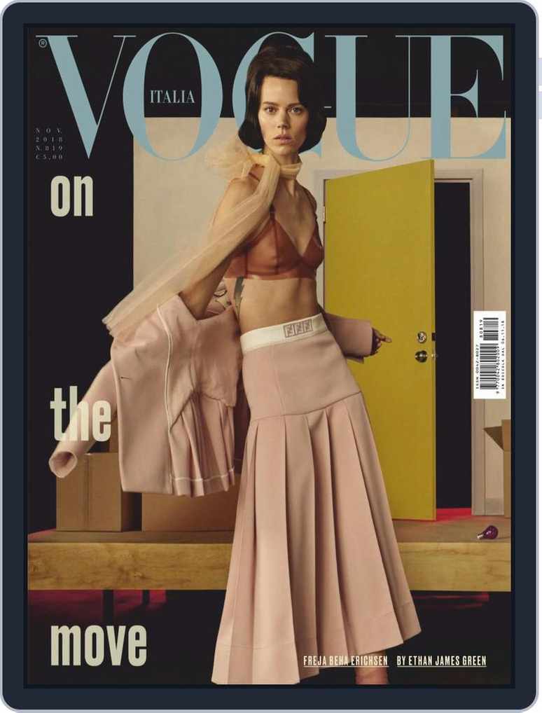 Vogue Italia Back Issue Novembre 18 Digital Discountmags Com Vogue Italia Back Issue Novembre 18 Digital Discountmags Com