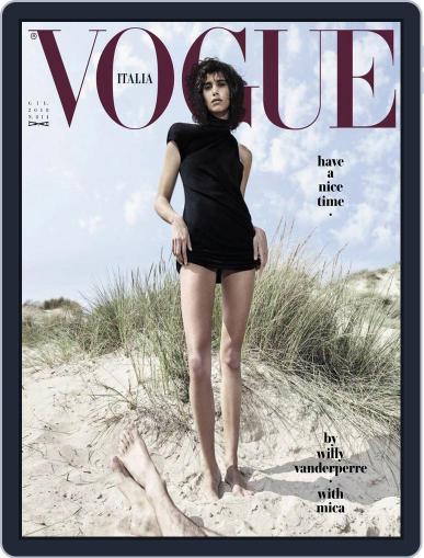Vogue Italia June 1st, 2018 Digital Back Issue Cover