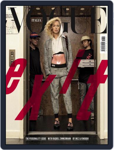 Vogue Italia November 1st, 2017 Digital Back Issue Cover