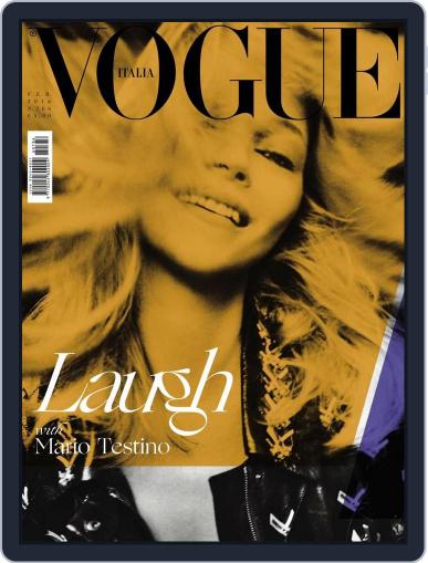 Vogue Italia February 9th, 2016 Digital Back Issue Cover