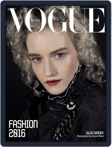 Vogue Italia January 1st, 2016 Digital Back Issue Cover