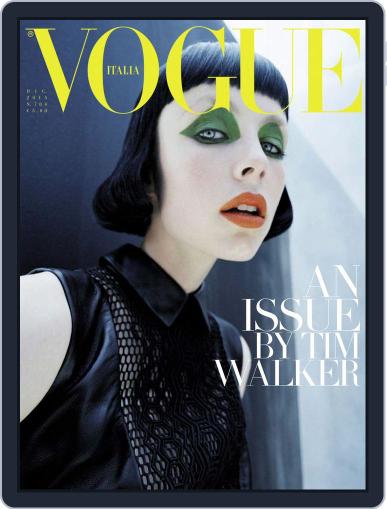 Vogue Italia December 1st, 2015 Digital Back Issue Cover
