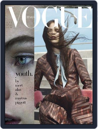 Vogue Italia October 1st, 2015 Digital Back Issue Cover